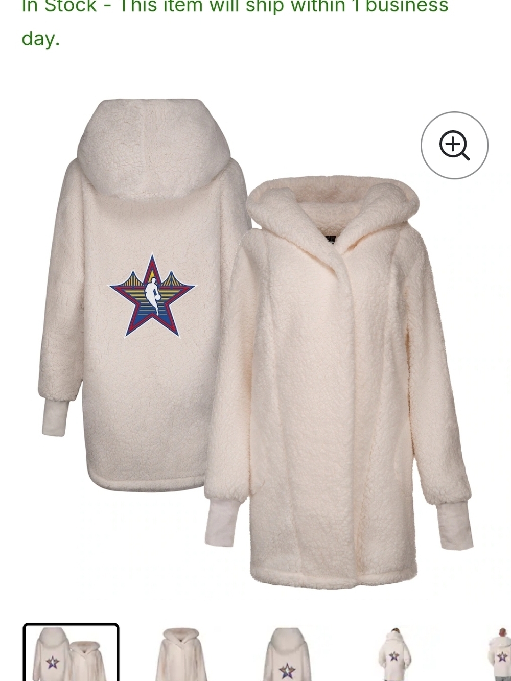NBA All Star Sherpa Hoodie